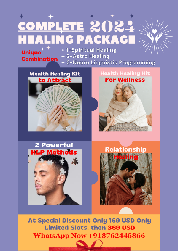 2024 Complete Healing Package for Health, Wealth, Love And Success