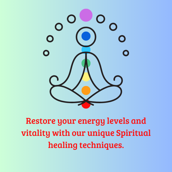 Spiritual Healing Session to clear negative spiritual Blocks