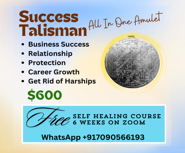 Success Talisman Powered by Spiritual Intelligence